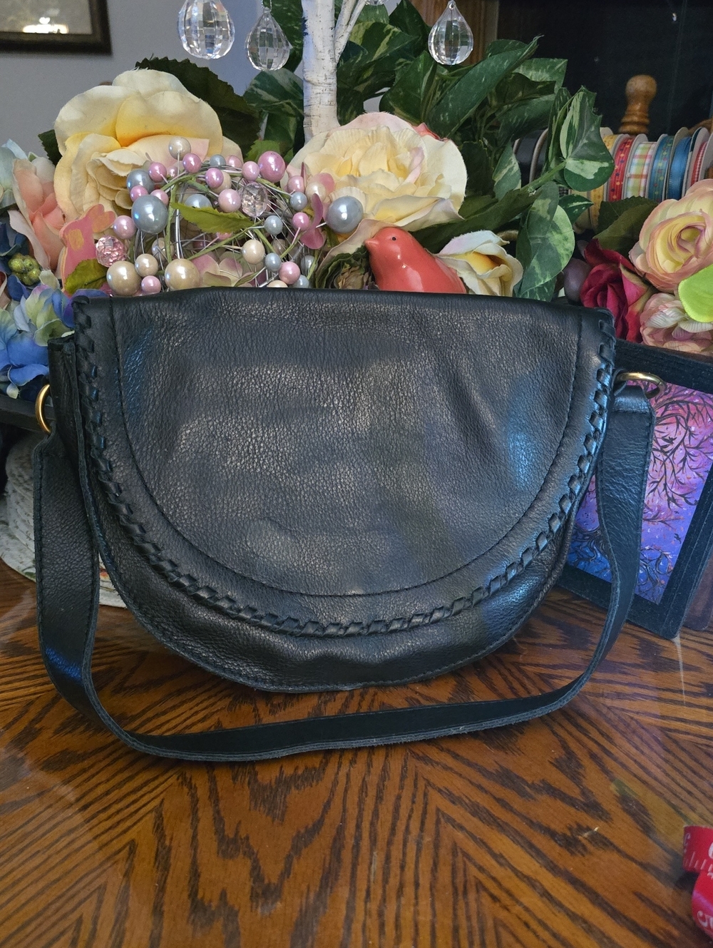 Margot Genuine Leather Over The Shoulder Bag